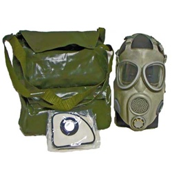 Czech M-10 M Gas Mask and Drinking Tube Military Issue