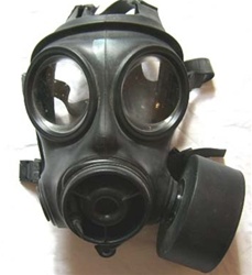 British Military Avon S10 Gas Mask, filter, bag