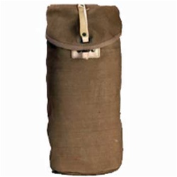 French Military Khaki Gas Mask Carrier Bag
