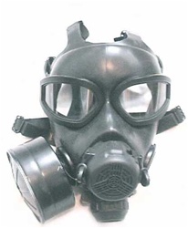 U.S. Army Surplus M45 Gas Mask, NBC Filter and Carrier